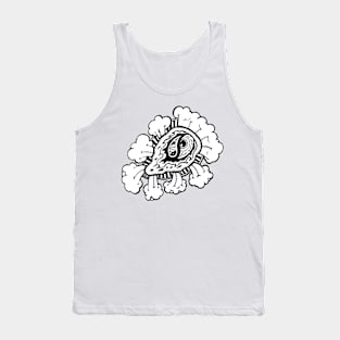 Abstract Graffiti Style Doodle Art Tank Top